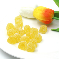 Bonbons moelleux végétaliens saveur citron, emballage souple, casher, très demandés
