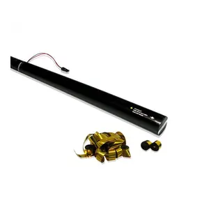 Allinthree Factory High Quality Electric Gold Silver Streamer Confetti Cannon Tube Shooter 60cm 80cm