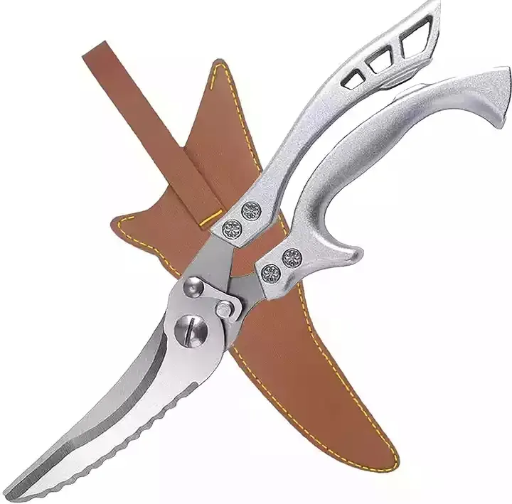 Küchen schere Hühner knochen Küchen schere, Ente Fischs ch neider 4Cr Edelstahl Fischs chere Waage Sauberes Kochs chere Messer