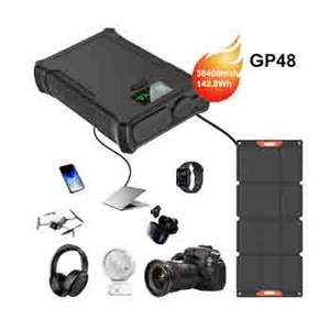 Estación de Energía Portátil de Litio Ternario de 30W 18W, Batería de 38400mAh 142.8Wh para Senderismo, Camping y Emergencias - Product Image 1