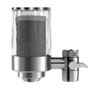 Agregado familiar Transparente Straight Drink 304 Aço Inoxidável Faucet Purificador De Água Torneira Ultrafiltração Membrana Filtro De Água