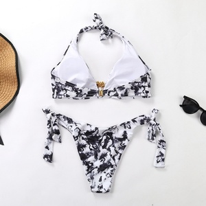 Nouveau maillot de bain bikini taille haute à séchage rapide avec logo personnalisé pour femme - Product Image 1