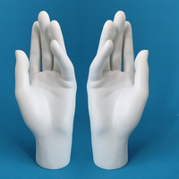 Main modèle accessoires modèle accessoires femme prothétique main modèle bijoux gants affichage accessoires anneau en plastique PVC main simulation