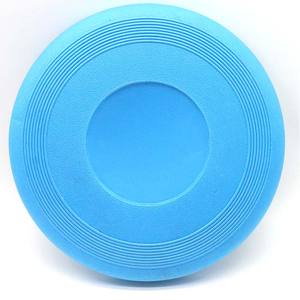 Özelleştirilmiş 18cm Pet oyuncak frizbi plastik köpek uçan daire açık eğitim oyuncak çocuk yetişkin spor silikon frizbi - Product Image 5