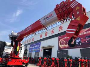 סין 6.3t 4-סעיף קטן ישר נוקשה בום מעלית הידראולית טלסקופי משאית מנוף למכירה - Product Image 2