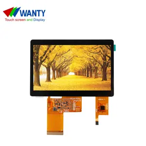 LCD modülü ile 4.3 inç kapasitif dokunmatik Panel dokunmatik ekran IPS TFT LCD ekran 800*480