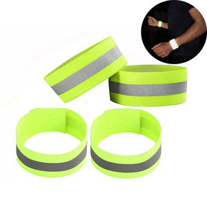 Alta visibilidad elástico reflectante brazalete pulsera banda de tobillo para la noche ciclismo - Product Image 3