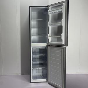 Réfrigérateur à double porte chaud de 226L avec conservation des aliments froids et <span class=keywords><strong>congel</strong></span>és, appareil ménager économe en énergie et de faible puissance - Product Image 3
