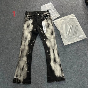 PUR紧身牛仔裤加大码男装长裤长裤Y2k仿旧高品质新款设计师牛仔裤1.1 - Product Image 1