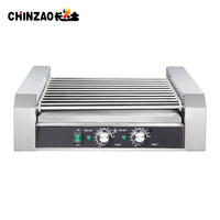 Meilleur prix pour un grill à hot-dogs électrique commercial, machine à hot-dogs automatique, grill à saucisses