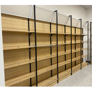 تصنيع المعادن مع شعار رفوف السوبر ماركت رفوف عرض متجر البقالة عرض الراحة للمخزن - Product Image 6