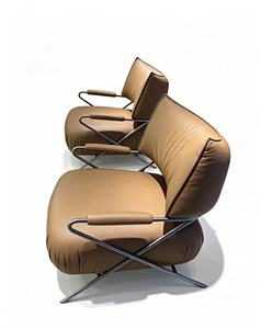 <span class=keywords><strong>Silla</strong></span> Mecedora Moderna de Cuero 2026, Ligera y Ecológica, para Hogar, Oficina, Dormitorio, Sala de Estar y Comedor - Product Image 3