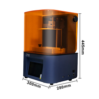 Impresora 3D de Resina Exclusiva para Comercio Transfronterizo, Impresora 3D de Alta Precisión de 7 Pulgadas y 9k, Mini Impresora 3D de Resina LCD para Joyería