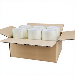 Cinta de Embalaje Bopp de Alta Adhesión, Transparente, de 1.88 Pulgadas x 60 Yardas, con Logotipo Personalizado Impreso, Cinta de Envío Resistente para Sellado de Cajas - Product Image 4