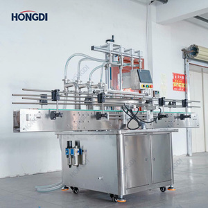 เครื่องบรรจุอัตโนมัติ4หัวเกรดอุตสาหกรรมพร้อมสายพานลำเลียงสำหรับผลิตภัณฑ์ของเหลวต่างๆ - Product Image 6