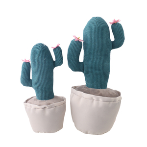 Jouet <span class=keywords><strong>pour</strong></span> animaux de compagnie en <span class=keywords><strong>peluche</strong></span> personnalisé OEM, écologique, résistant aux morsures, design plante en pot, jouet à mâcher souple et couineur <span class=keywords><strong>pour</strong></span> <span class=keywords><strong>chien</strong></span>, pot de fleurs décoratif - Product Image 4