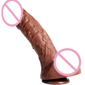 Силиконовый фаллоимитатор Sensanova с присоской – 100% водонепроницаемый, реалистичный дизайн большого члена, вес 663 г, производство Хунань, бесплатная доставка - Product Image 3