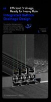 Ventanas Fijas Modernas de Doble Acristalamiento de Aleación de Aluminio con Mosquitera Magnética, Resistentes a Huracanes, Aislamiento Térmico, Impermeables, para Viviendas