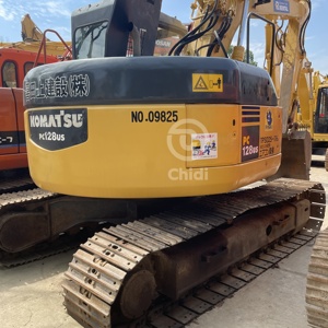 Excavadora hidráulica sobre orugas KOMATSU PC128US usada, motor original japonés de 13 toneladas y motor Mini excavadora de buena calidad - Product Image 2