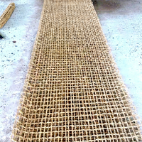 Rouleau de filet en fibre de coco 100 % naturelle du Vietnam, maille écologique pour stabilisation des sols, vente en gros