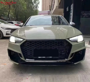 Kits de pare-chocs avant pour <span class=keywords><strong>Audi</strong></span> A4 <span class=keywords><strong>S4</strong></span>, matériau PP, style RS4, kits de carrosserie avec calandre noire pour <span class=keywords><strong>Audi</strong></span> A4 <span class=keywords><strong>S4</strong></span> B9 2017 2018 2019 <span class=keywords><strong>2020</strong></span> - Product Image 6