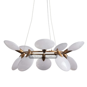 <span class=keywords><strong>Lampadario</strong></span> <span class=keywords><strong>in</strong></span> <span class=keywords><strong>vetro</strong></span> soffiato a mano di lusso decorazione per la casa nordica moderna luce del pendente dell'isola della cucina - Product Image 2