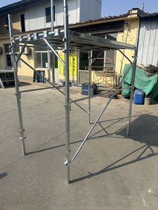 Jhjd ý loại H khung giàn giáo xây dựng xây dựng kim loại giàn giáo với các bộ phận thang - Product Image 3