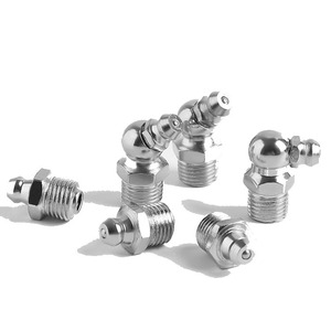 Boquilla de Engrase de Acero Inoxidable 304 M6 M8 M10, Boquilla de Engrase Recta con Abrazaderas de Pasador y Tornillo para Automóvil - Product Image 6