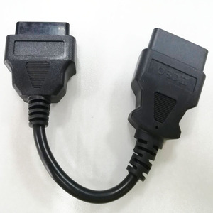 Conector Obd para coche Adaptador Obd Cable de extensión Obd 2 Cable hembra de 16 pines funciona con Esaydiag <span class=keywords><strong>Golo</strong></span> - Product Image 1