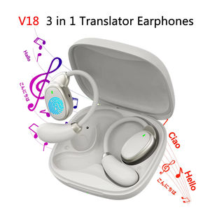 Jumon V18 AI Two-Way Translation <b>Smart</b> Earbuds 200 Languages Noise Cancelling TWS Headphones Digital <b>Translator</b> HIFI LED - Product Image 1
