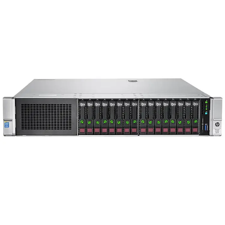 HPE ProLiant แร็ค2U DL380 Gen9ติดตั้งได้ SQL ProLiant แร็คเซิร์ฟเวอร์ HPE dl380g9คอมพิวเตอร์ Intel Xeon E5