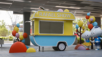 Oriental Shimao 12 pieds entièrement équipé food truck chariot à hot-dog USA remorque à nourriture personnalisée avec cuisine de restaurant