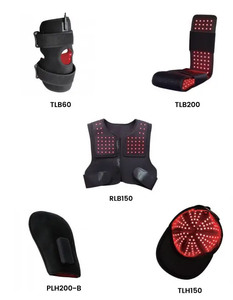 IDEATHERAPY Casque/Gant/Gilet/Cou/<span class=keywords><strong>Genou</strong></span>/<span class=keywords><strong>Pied</strong></span>/Tapis de luminothérapie infrarouge LED rouge de qualité médicale 660nm 850nm Ceinture de luminothérapie rouge - Product Image 3