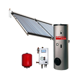 임포솔 3000W 진공관 히트 파이프 태양열 집열기 물탱크 태양열 온수기 300L - Product Image 1