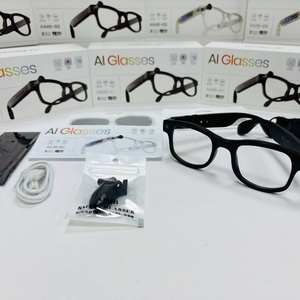 Lunettes intelligentes IA avec caméra 800w pixels G1 G2 G3, stockage local, fonction d'enregistrement et de vidéo, traduction en temps réel gratuite - Product Image 2