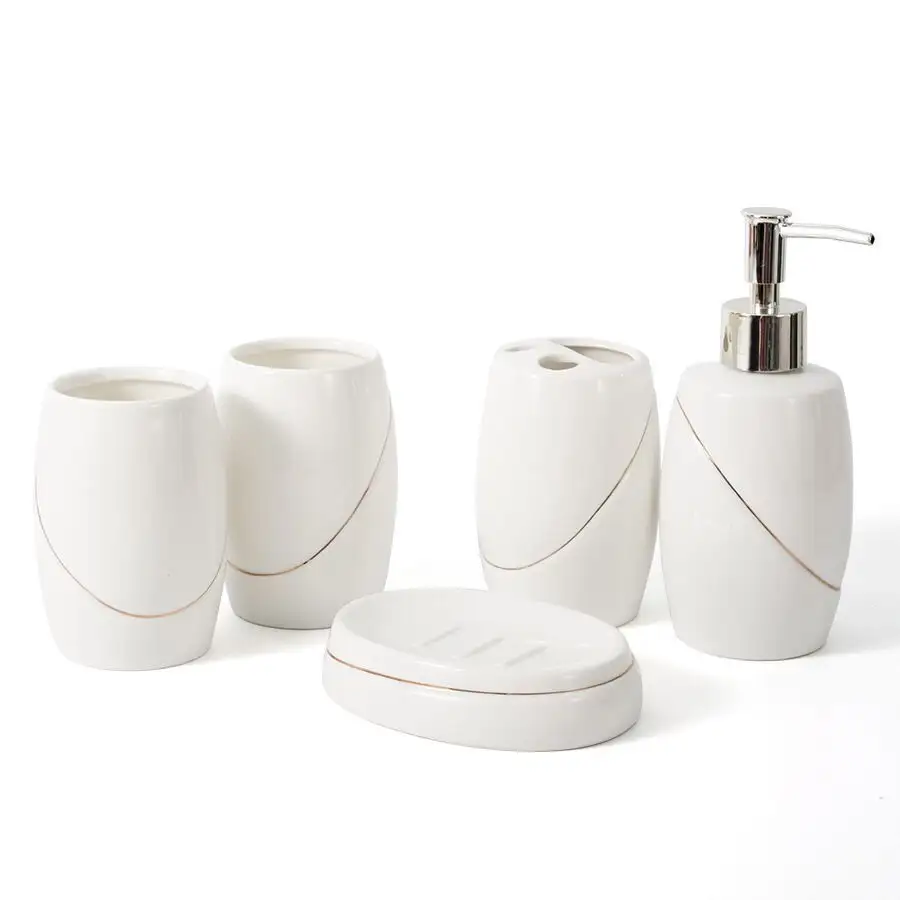 Ceramic Bathroom five-piece Bathroom set