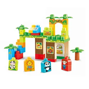 Ensemble <span class=keywords><strong>de</strong></span> blocs <span class=keywords><strong>de</strong></span> <span class=keywords><strong>construction</strong></span> <span class=keywords><strong>de</strong></span> grande taille, animaux <span class=keywords><strong>de</strong></span> la jungle et du zoo, briques à grandes particules, jouet <span class=keywords><strong>de</strong></span> <span class=keywords><strong>construction</strong></span> éducatif DIY pour les tout-petits et les enfants - Product Image 5
