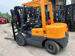 Used Diesel Engine TCM for Forklift 3 Ton Japanese FD30 8FD50 FD70 Three Mast Side Shift <b>Material</b> <b>Handling</b> Equipment - Product Image 4