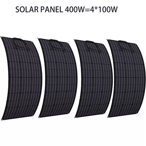แผงโซลาร์เซลล์ประสิทธิภาพสูง 100W 150W 18V 12V สำหรับสถานีผลิตไฟฟ้า แผงโซลาร์เซลล์แบบโมโนคริสตัลไลน์ชนิดยืดหยุ่นสำหรับรถบ้าน - Product Image 3