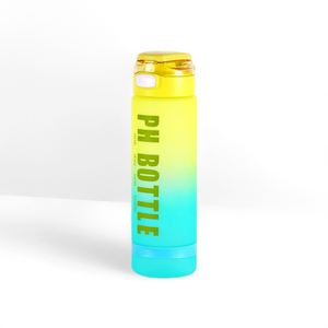 ขวดน้ำพลาสติกสำหรับเล่นกีฬา ปราศจากสาร BPA ขนาด 32 ออนซ์ 1000 มล. ป้องกันการรั่วซึม พร้อมตัวบอกเวลาและสายสะพาย - Product Image 4