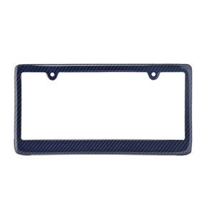 Marco de placa de <span class=keywords><strong>matrícula</strong></span> de fibra de carbono 100% real forjado en fábrica Tipos personalizados para el mercado de Europa y EE. UU. - Product Image 4