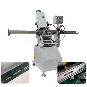 Slot Copying Router 2 Axis For Window Double Head Pvc Processing Upvc Water Hole Drilling Machine