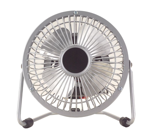 New điều khiển kỹ thuật số mini cá nhân Bàn Fan Cổ Điển Tiếng ồn thấp thiết kế với <span class=keywords><strong>USB</strong></span> điện kim loại làm mát không khí dễ dàng cài đặt bảng - Product Image 1