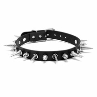 Nouveau collier ras du cou en chaîne de bambou en alliage de diamant sportif, tendance gothique transfrontalière, accessoires érotiques, cadeau unisexe
