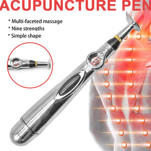 Pistolet de massage électrique à intensité réglable avec contrôle de la durée, physiothérapie infrarouge et affichage LED, masseur corporel, stylo d'<span class=keywords><strong>acupuncture</strong></span> - Product Image 4