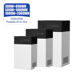 Estación de Energía Portátil de 300W 896WH 1000W 2009WH, Generador Solar Todo en Uno con Controlador MPPT, Onda Sinusoidal Pura, Respaldo para el Hogar y Camping - Product Image 1