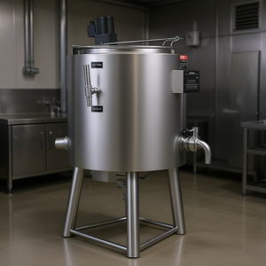 Pasteurisateur de lait commercial 50L, équipement de stérilisation numérique automatique pour la transformation laitière - Product Image 2