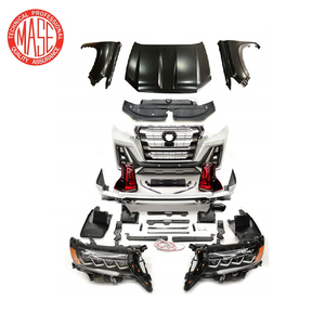 CZJF Offre Spéciale Kit de carrosserie de haute qualité pour Land Cruiser Prado 2010 mise à niveau vers PD 2018 pièces de voiture calandre pare-chocs phare - Product Image 1