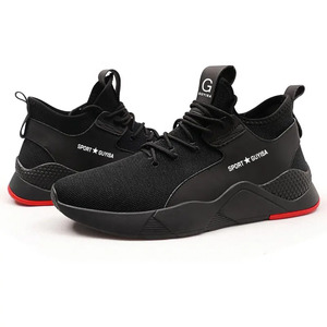 <span class=keywords><strong>Scarpe</strong></span> di sicurezza da lavoro in acciaio con punta in <span class=keywords><strong>pelle</strong></span> <span class=keywords><strong>scamosciata</strong></span> per <span class=keywords><strong>scarpe</strong></span> da uomo leggere - Product Image 1