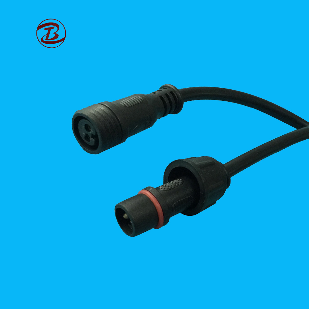 2 3 4 PIN al aire libre de la luz de tira led de alambre impermeable cable LED tira conector